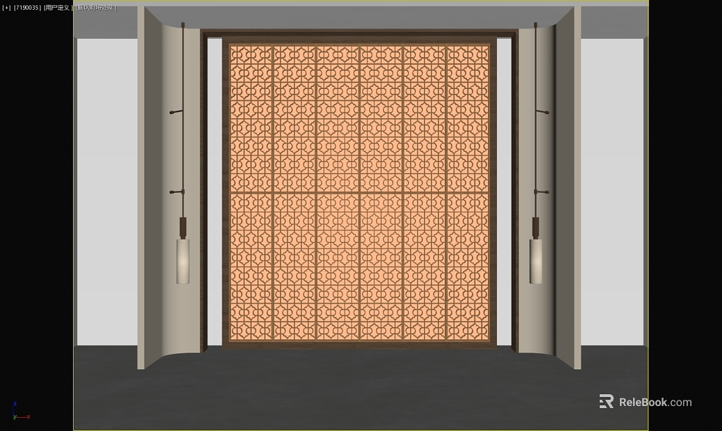 Retro door texture
