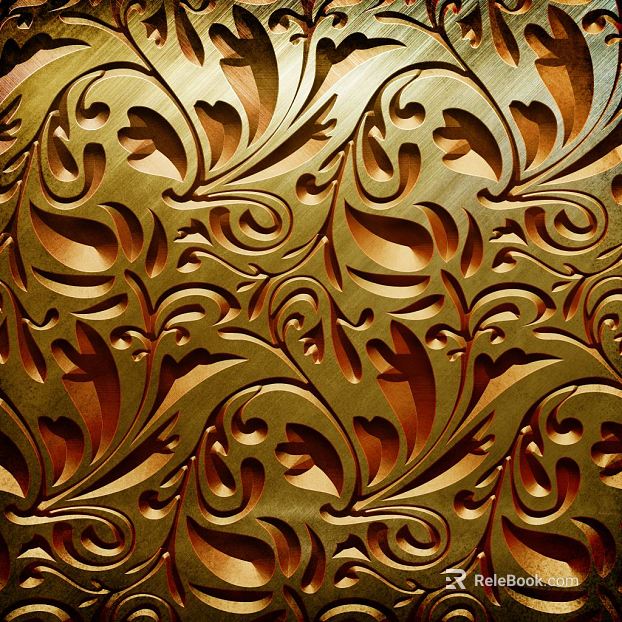 metal carving texture