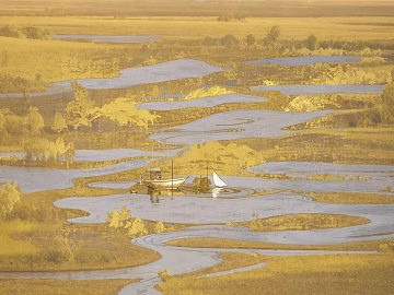 Frosted Landscape Painting texture (ID:ffach290593)