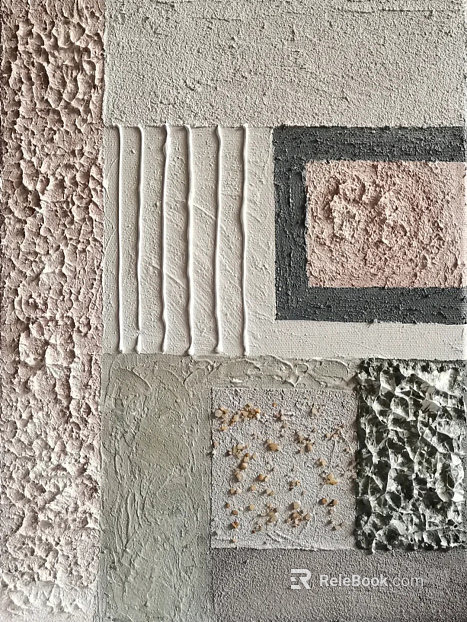 three-dimensional physical painting texture