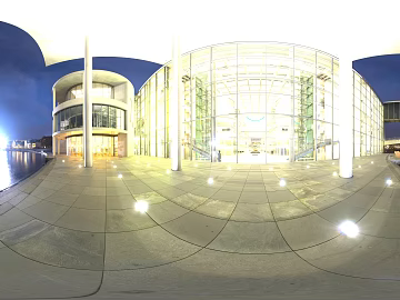 City Mall Entrance Night HDR texture (ID:ffabg35861)