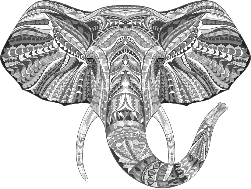 black and white painting texture