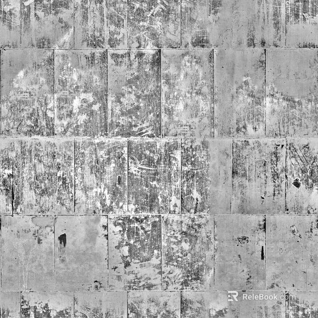 Industrial wind gray cement brick wall ground texture