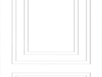 White minimalist wooden door, interior room door texture (ID:ffaeh229774)