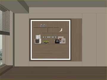 Light Brown Wood Grain Sideboard texture (ID:ffaeh705821)