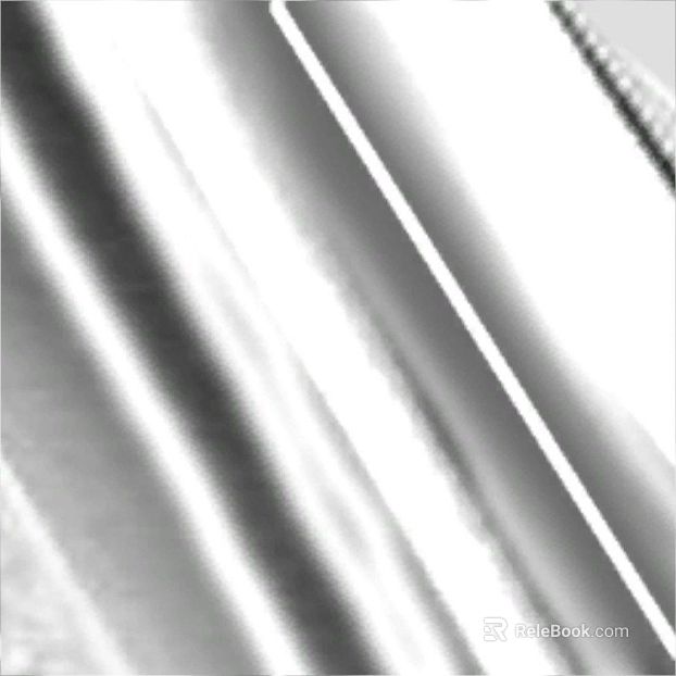 Silver brushed metal decorative panel texture