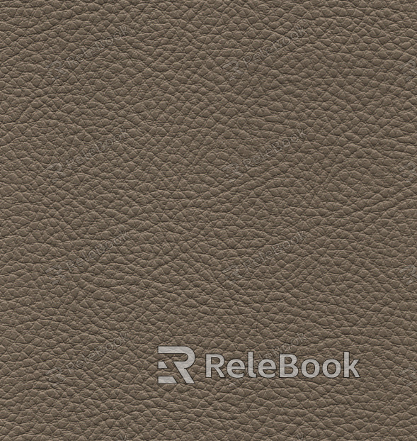 Close-up of fine grain leather, revealing a smooth, tight texture with subtle, regular grain patterns, indicative of high-quality craftsmanship and material.