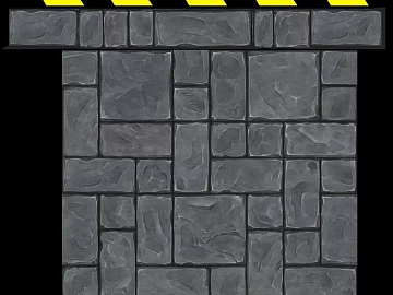 Dark gray culture stone industrial wind exterior wall tiles texture (ID:ffaeh847346)
