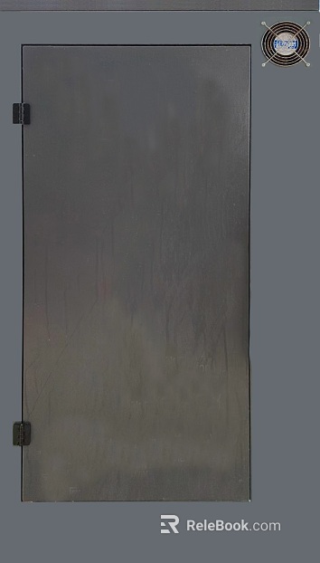 Dark gray metal door interior door texture