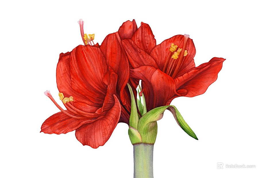 Flower Painting Hanging Painting Decorative Painting Plant Painting texture