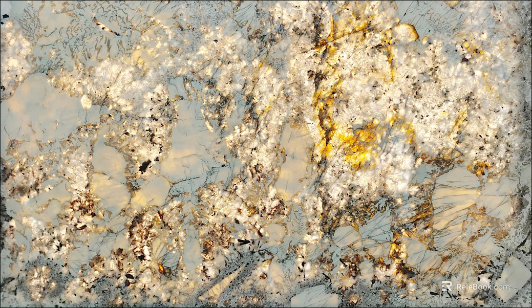 Transparent Golden Pandora Luxury Stone texture