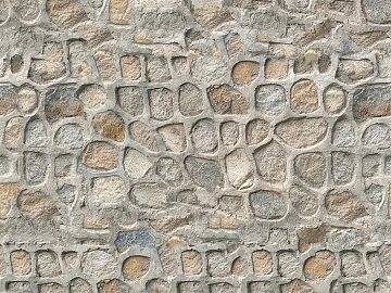 variegated rubble stone wall exterior wall stone texture (ID:ffaeh427886)