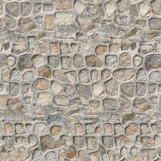 variegated rubble stone wall exterior wall stone texture