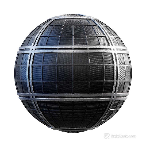 Sci-Fi Exterior Wall PBR texture