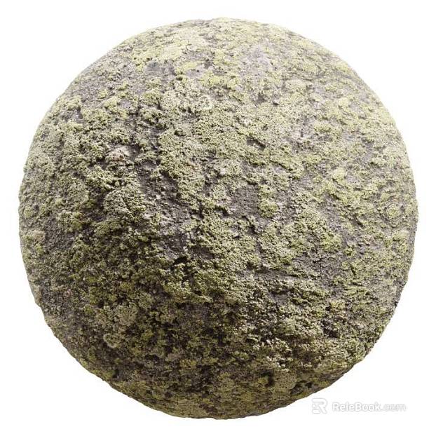 Moss PBR texture