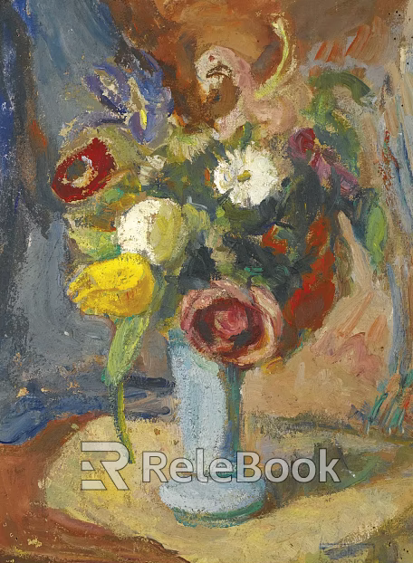Oil painting texture
