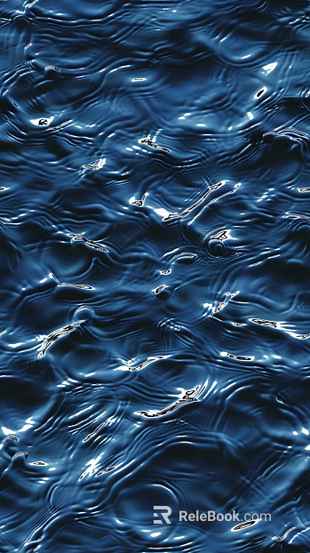 Water pattern texture