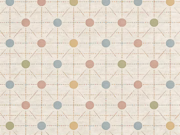 Beige and colorful polka-dot rug texture (ID:ffaeh371974)