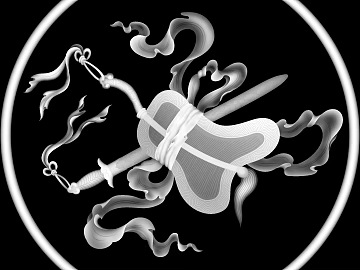 black and white painting texture (ID:ffagg74269)