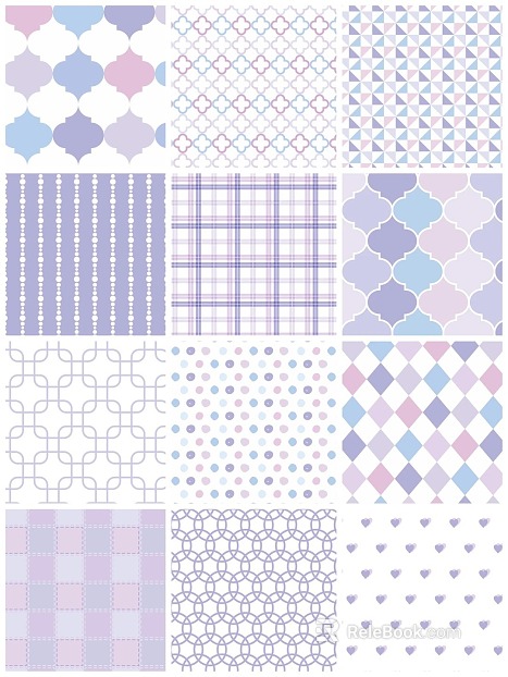 Macaroon Color Tile Wall Decoration texture