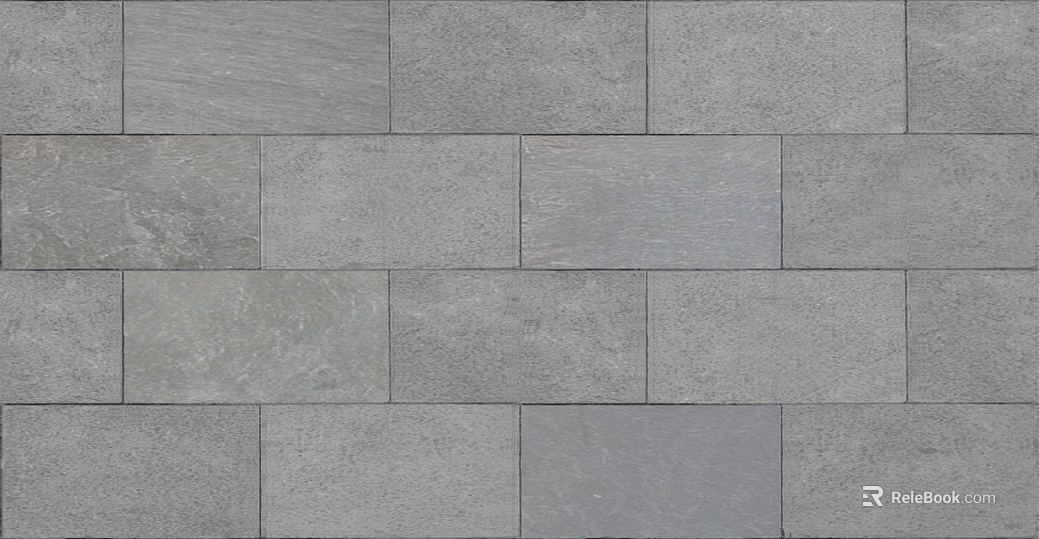 Brick wall gray exterior wall strip brick texture