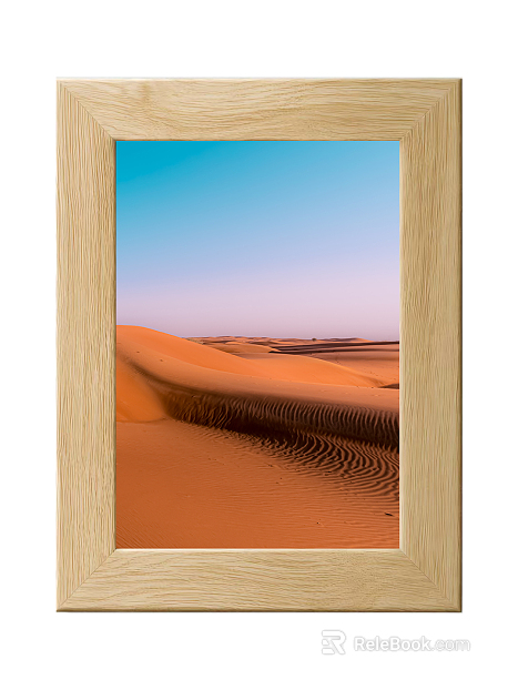 Hanging Landscape Painting texture