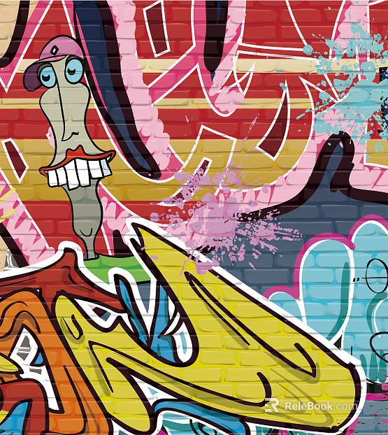 Wall painting texture