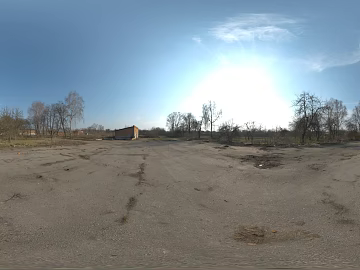 Outdoor Suburban Pavement Mud Sandy Sunny Day HDR texture (ID:ffajh473857)