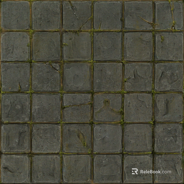 Permeable paver tiles texture
