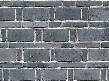 Brick wall with blue face brick veneer texture (ID:ffabg84075)