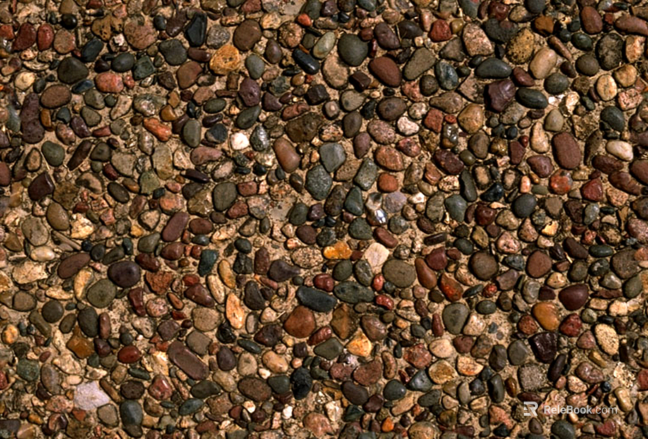 Gravel ground pebbles texture