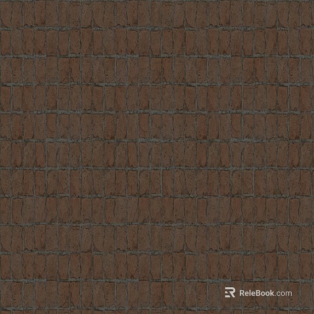 Red-brown brick wall exterior wall texture