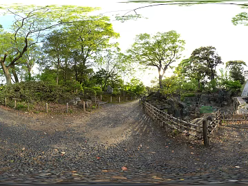 Outdoor Forest Gravel Day HDR texture (ID:ffabg44951)