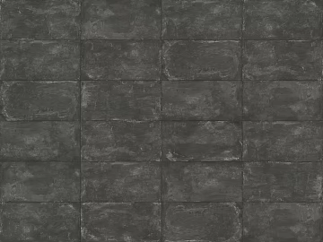 24x 48 Matte Coal Black Brick 3d model