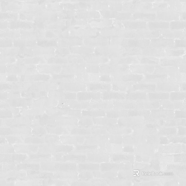 White brick wall interior wall texture