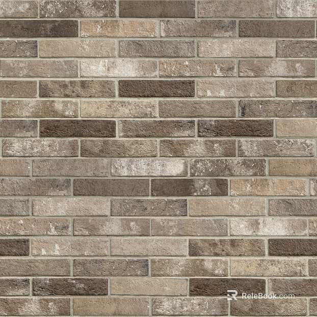 Gray green brick wall outdoor wall ground texture