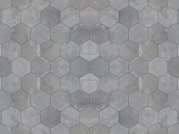 Hexagonal Brick Grey Hexagonal Brick Seamless texture (ID:ffacg97223)