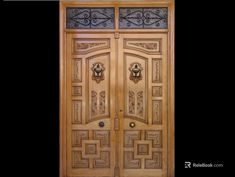 Wooden door texture
