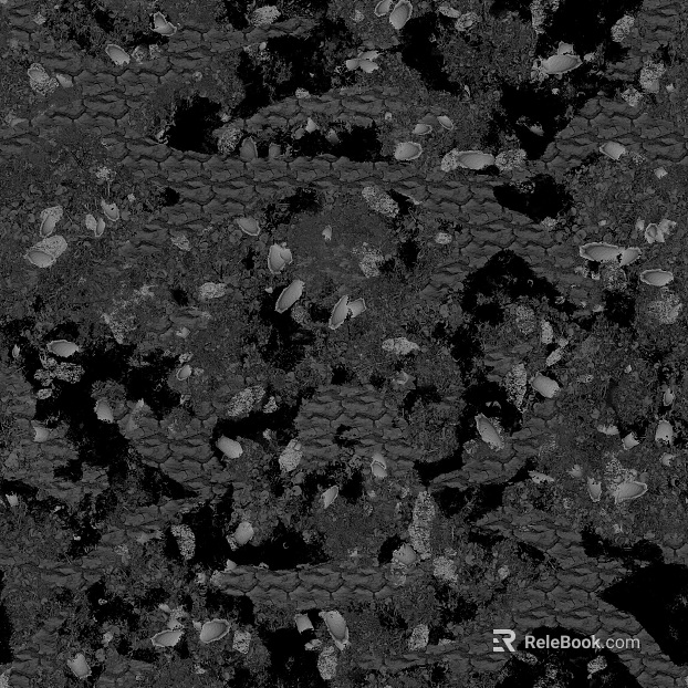 Black and White Bump texture