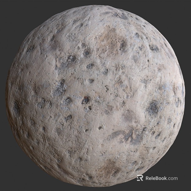Cement ground PBR texture