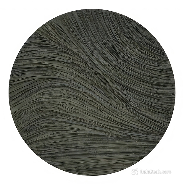 Round carpet texture