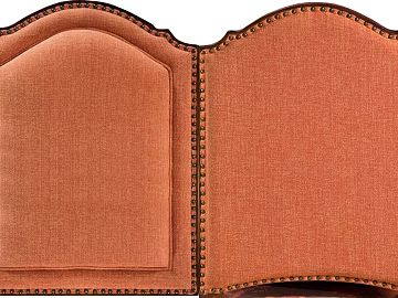 Orange Plain Cloth Soft Backrest texture (ID:ffaeh210076)