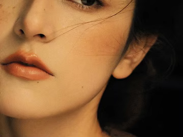 Warm-tone portrait close-up photo texture (ID:ffaeh726129)