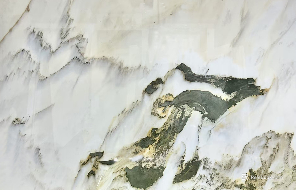 Natural stone landscape painting Dali texture