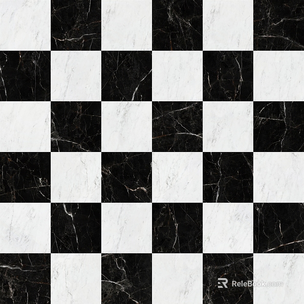 Checkered tile texture