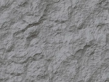 Grey rock wall background 3d model