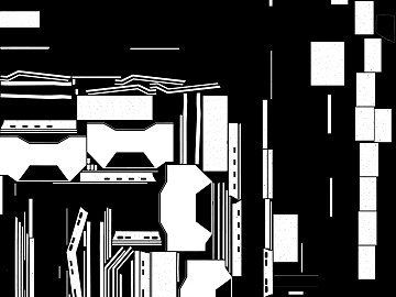 Black and white geometric bump map decorative background texture (ID:ffaeh655026)