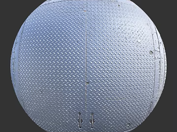 diamond plate PBR texture (ID:ffach260214)
