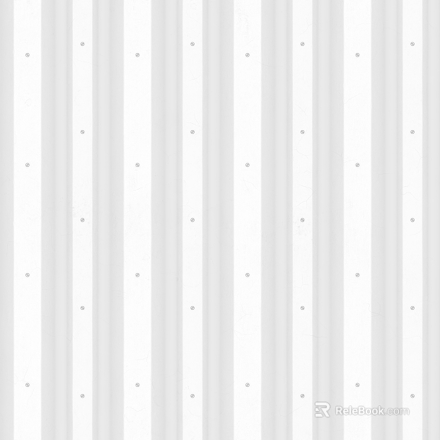 Color steel tile corrugated board container black and white concave and convex texture