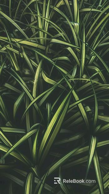 Plant painting texture